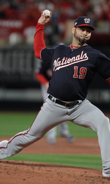 Sánchez shines as Nationals beat Cards 2-0 in NLCS opener